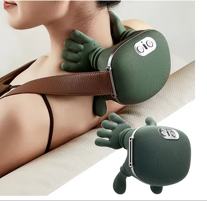 KnotEase™ Hand‑Grip Neck & Shoulder Massager